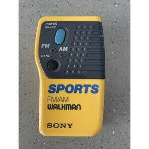 SONY SRF-8 Sports AM/FM Walkman Pocket Radio Untested / parts only